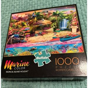 5 for $30 Puzzle 1,000 piece Tropical Island Holiday Theme NIB